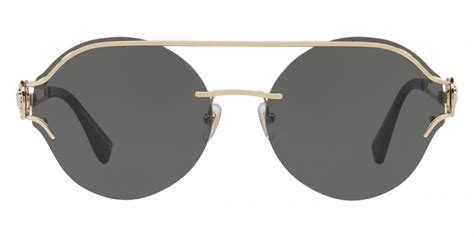 Versace™ VE2184 125287 61 Pale Gold Sunglasses 